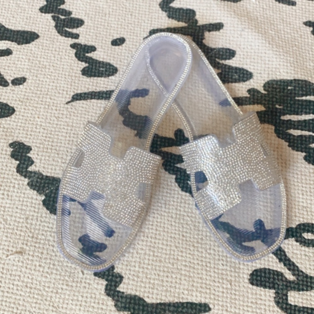 Steven New York Athenar Flat Sandal Silver